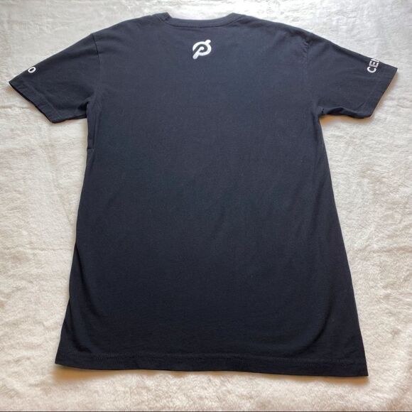Peloton Black Short Sleeve 100 Century Ride T-Shirt - Picture 2 of 7